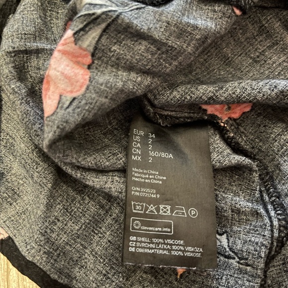 H&M Floral Mini Dress - Picture 6 of 6